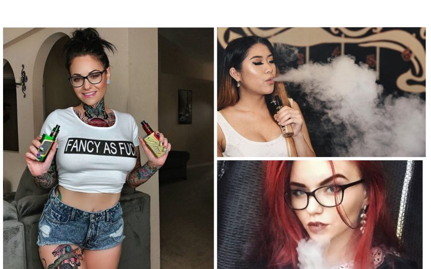 the Vape Queen competition -september