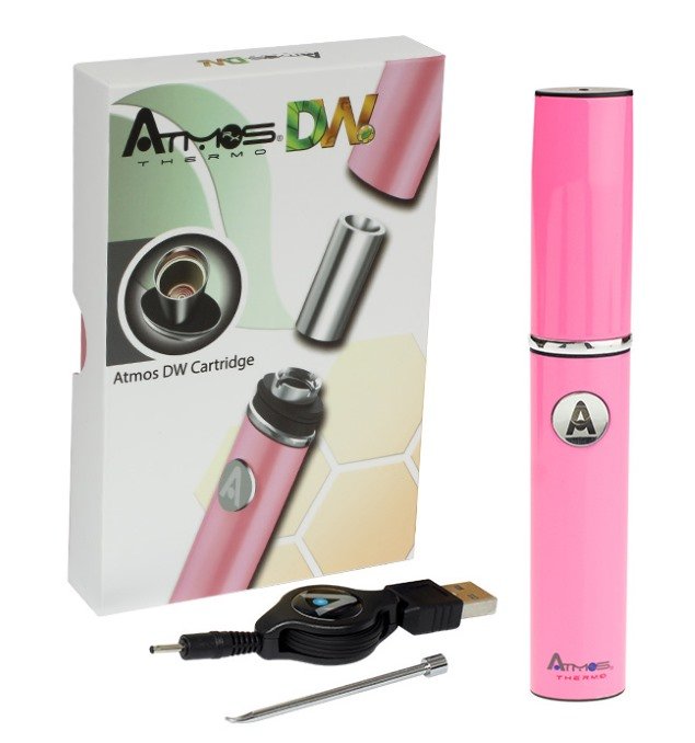 Atmos Thermo DW Pink box and box contents