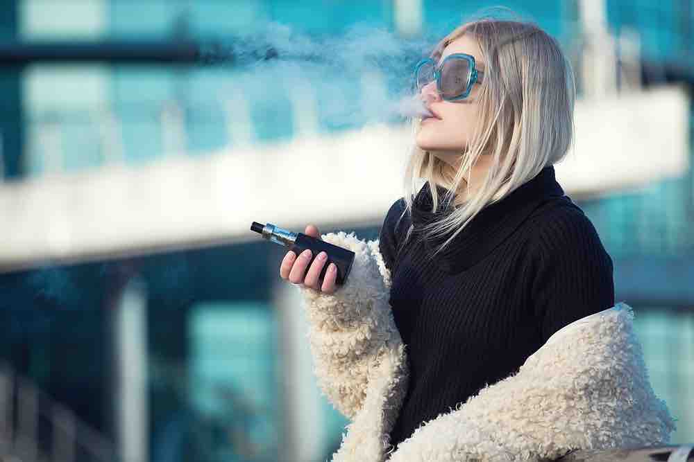 anti-smoking bill girl vape