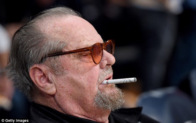 Vaping Jack Nicholson cool
