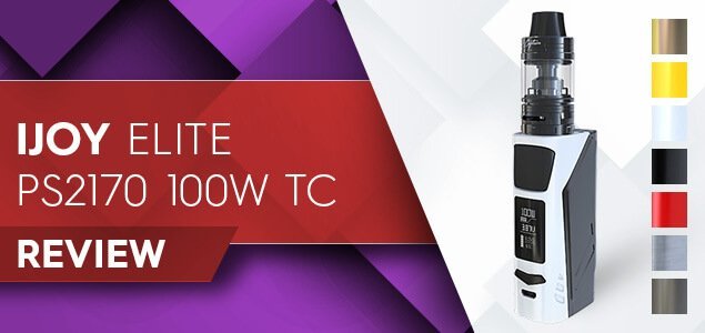 IJOY ELITE PS2170 100W TC box mod review