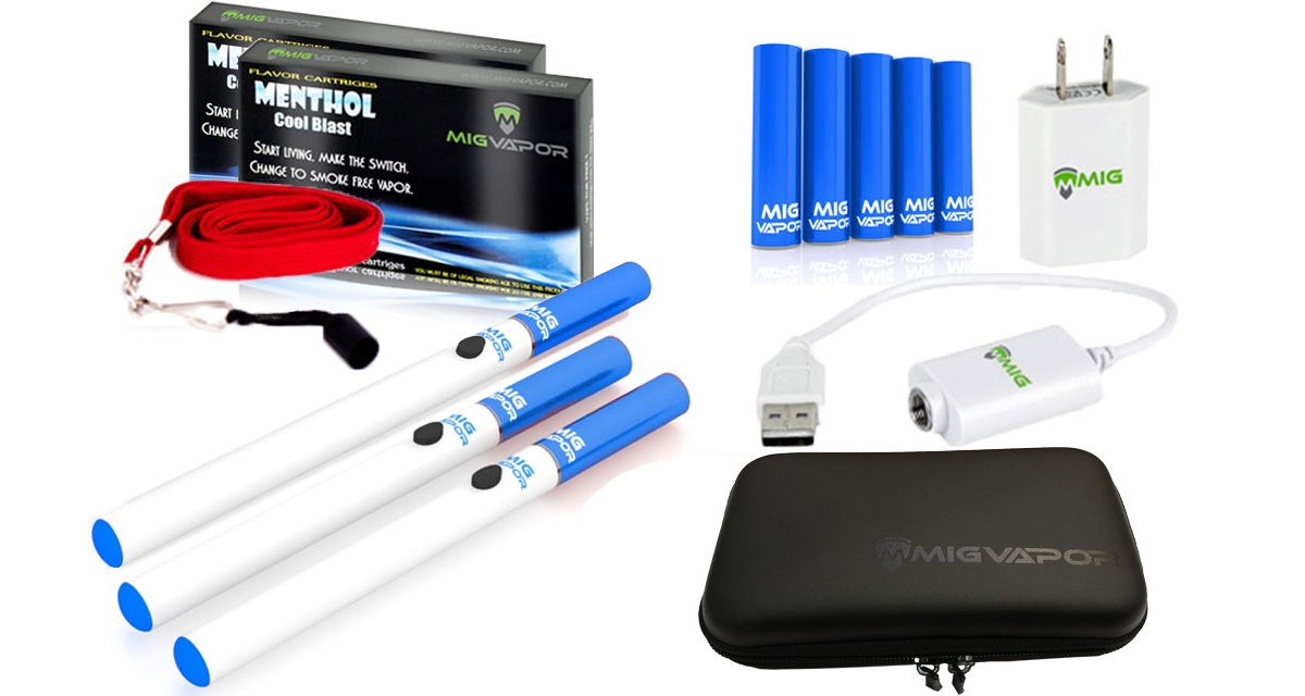 Mig Cig Standard PLUS e-Cigarette Kit Full Review Image