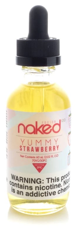 Yummy Strawberry by Naked 100 Vape Juice