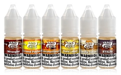 tobacco e-juices by vapewild