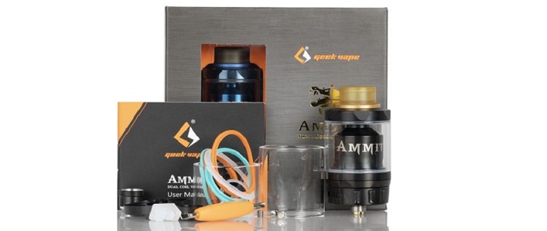 GeekVape Ammit RTA kit contents review