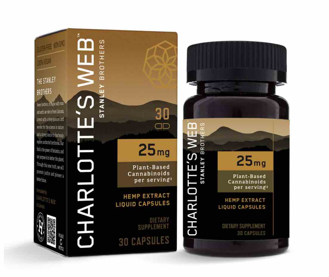 Charlotte’s Web – CBD Oil Liquid Capsules