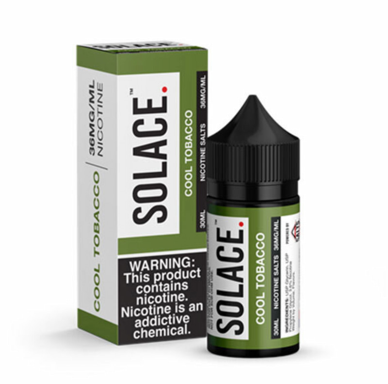 Cool Tobacco Nic Salts by Solace Vapor