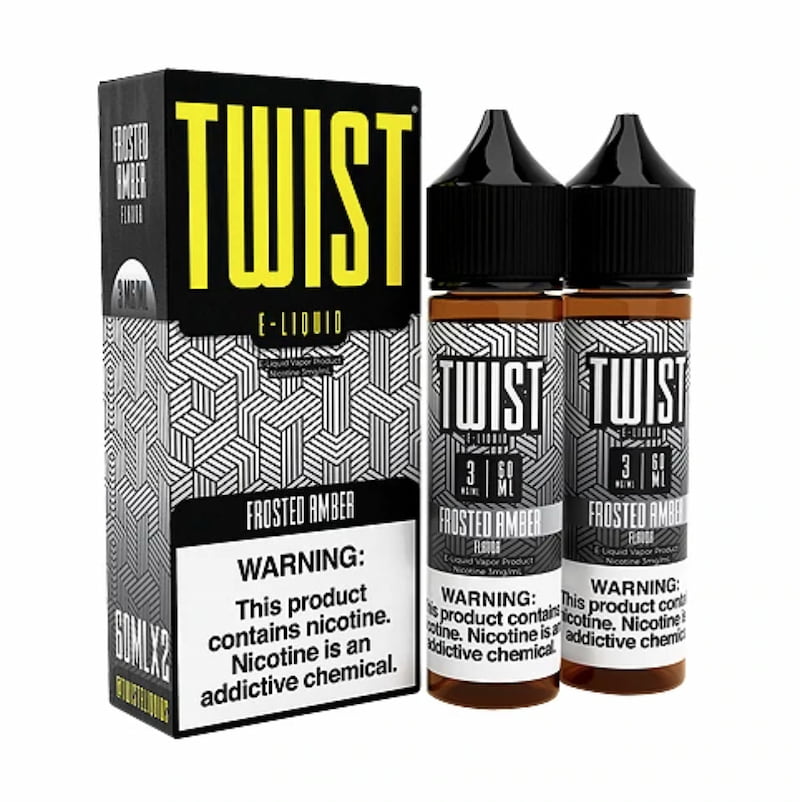 Twist E-Liquid Frosted Amber