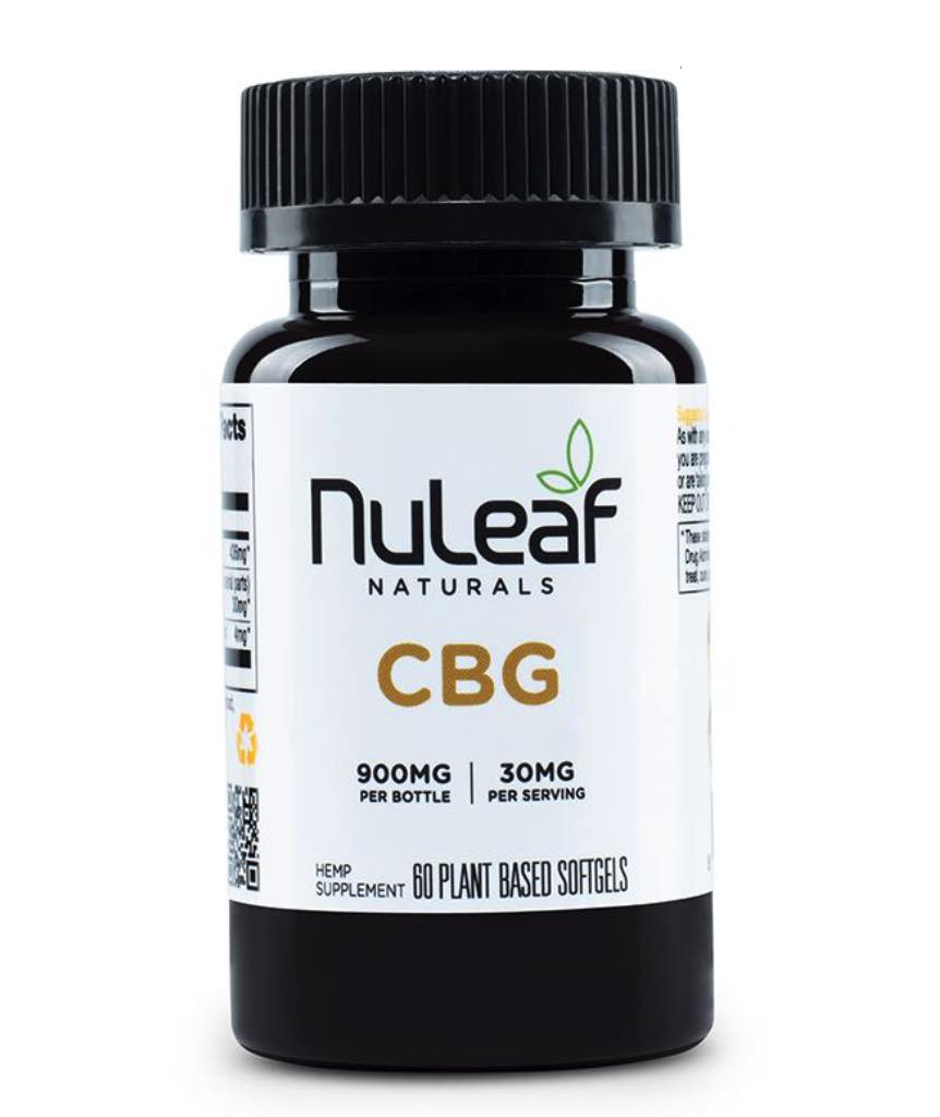 NuLeaf Naturals Full Spectrum CBG Softgels