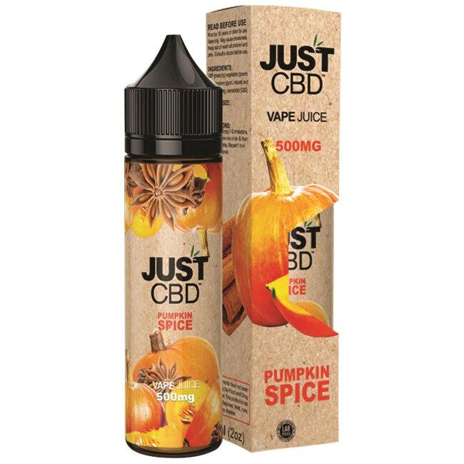 JustCBD Pumpkin Spice CBD Vape Juice