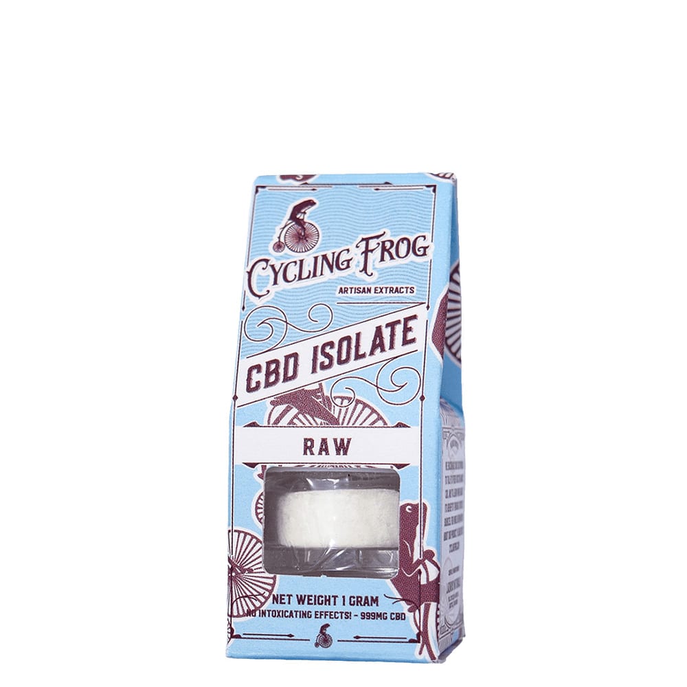Cycling Frog CBD Isolate Raw