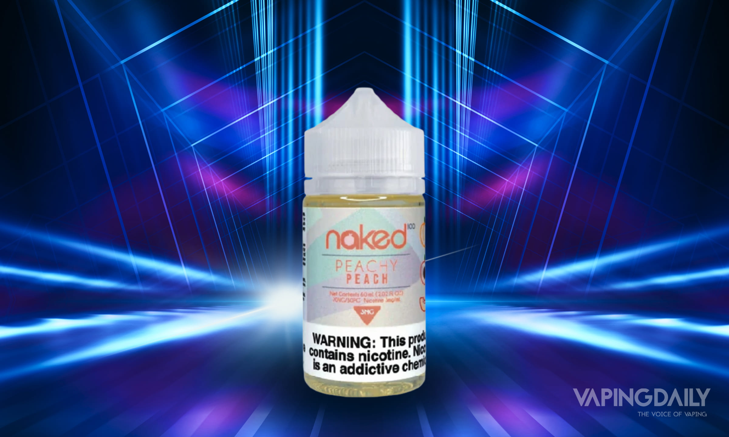 Peach Naked 100 E-Juice Review: An All-Natural, Trifecta of Fruit Flavors