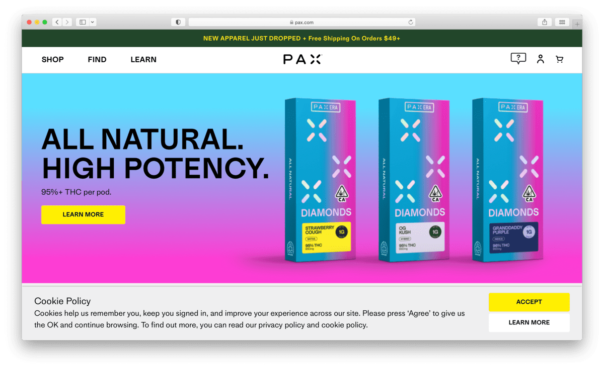 pax brand review