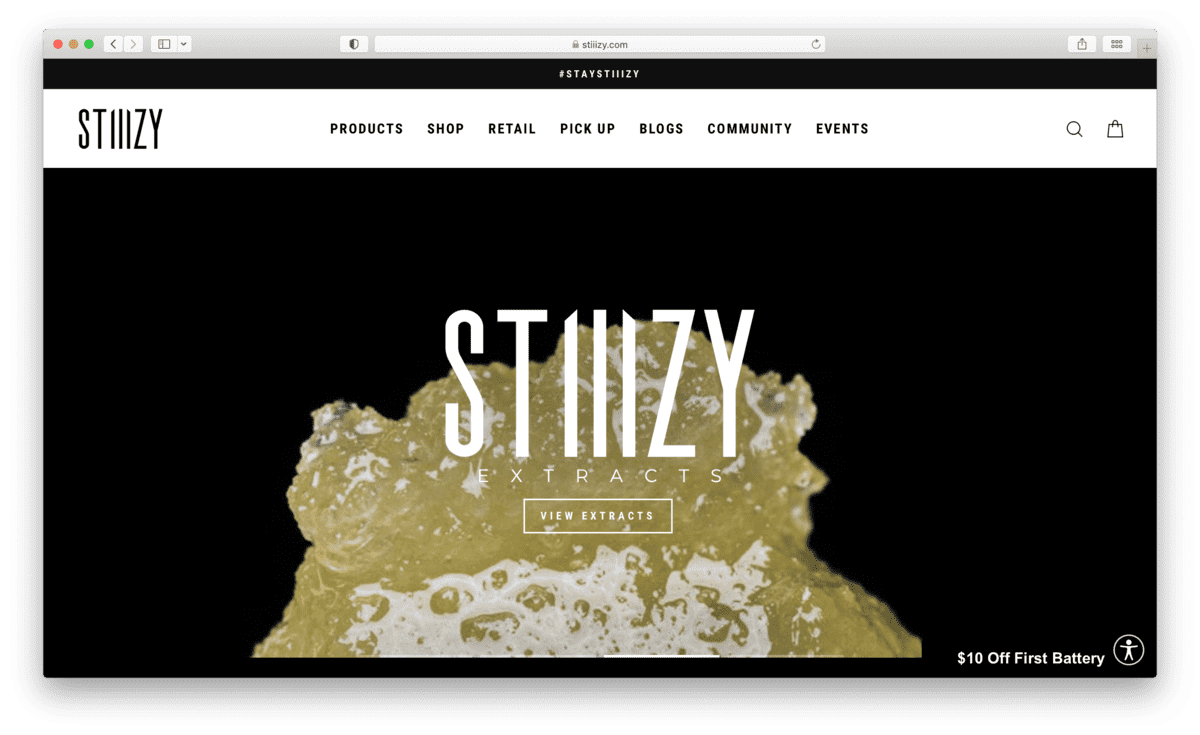 Stiiizy: Quality and Synergistic Cannabis