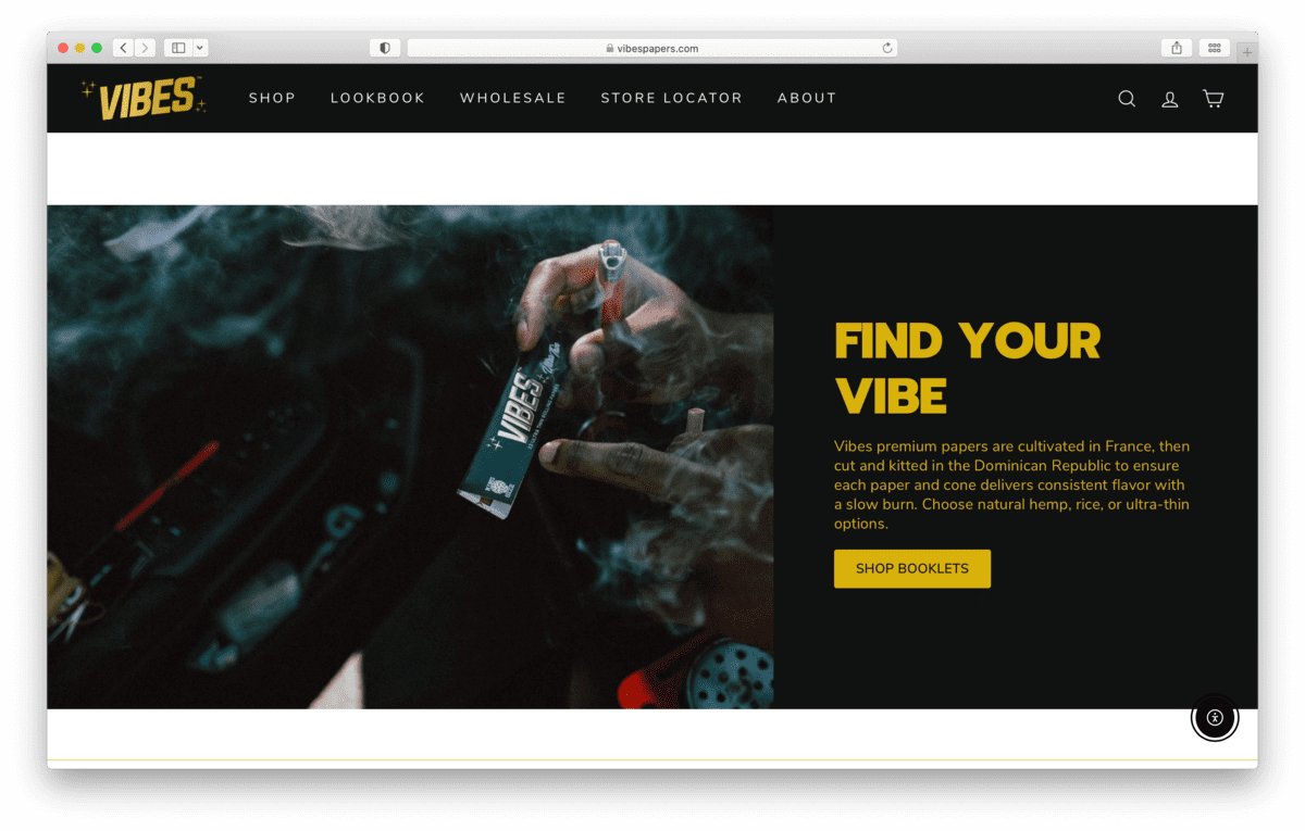 vibes rolling papers brand review