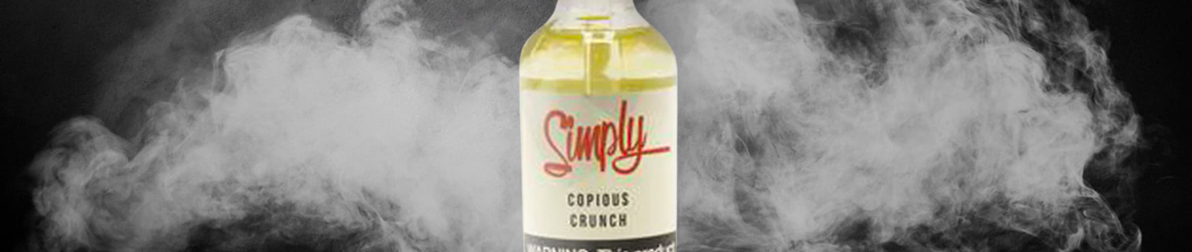 copious crunch by simply e-juice review