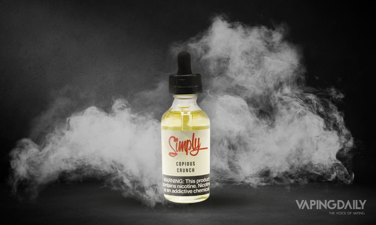 Copious Crunch by Simply E-Juice – A Smooth and Fruity Taste