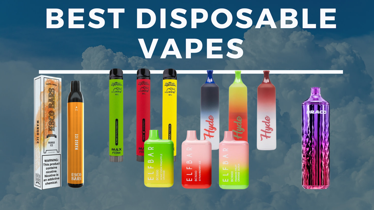 Best Disposable Vapes Listing